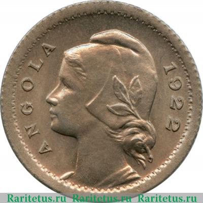 10 сентаво (centavos) 1922 года   Ангола