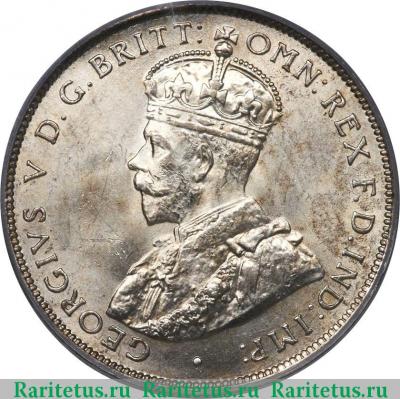 2 шиллинга (florin, shillings) 1913 года   Австралия