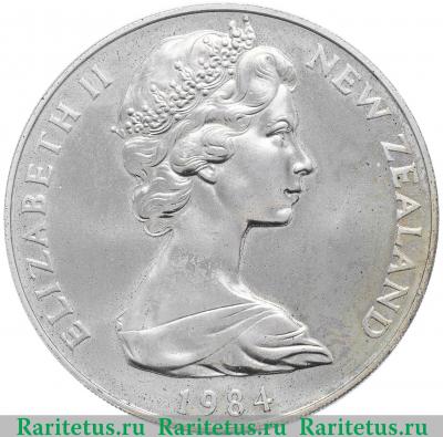 1 доллар (dollar) 1984 года   Новая Зеландия