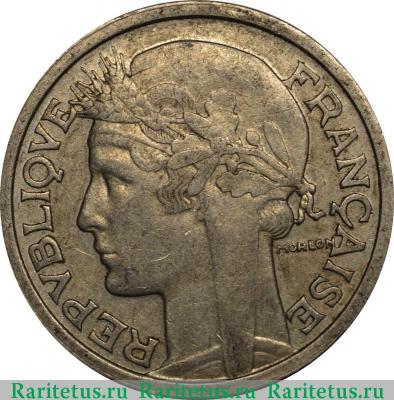 2 франка (francs) 1948 года   Франция