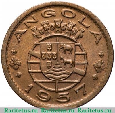 50 сентаво (centavos) 1957 года   Ангола