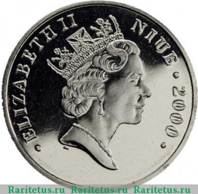 1 доллар (dollar) 2000 года   Ниуэ