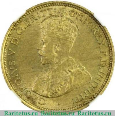 6 пенсов (pence) 1924 года  Н Британская Западная Африка
