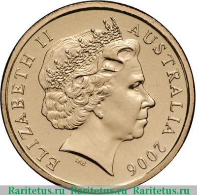2 доллара (dollars) 2006 года   Австралия