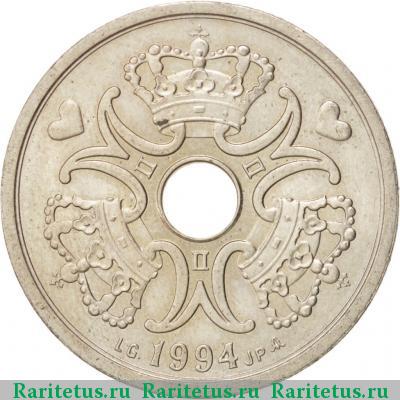 2 кроны (kroner) 1994 года  