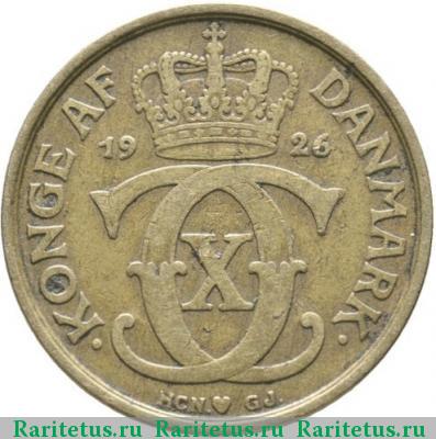 1 крона (krone) 1926 года  Дания