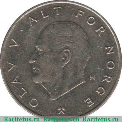 1 крона (krone) 1976 года  Норвегия