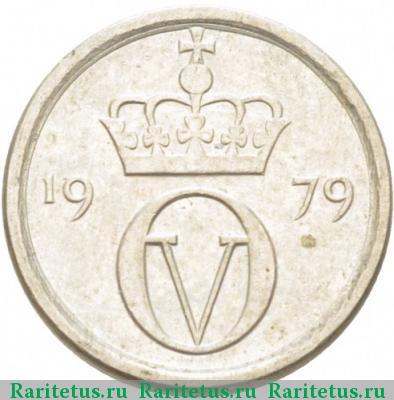10 эре (ore) 1979 года  Норвегия