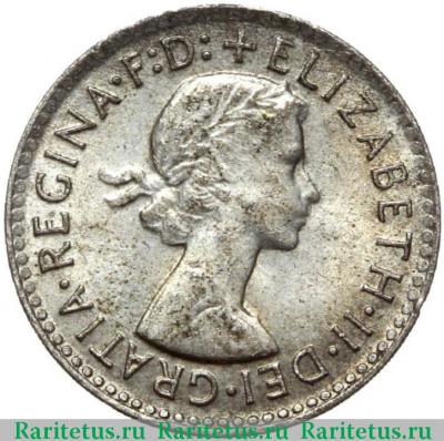 3 пенса (pence) 1963 года   Австралия