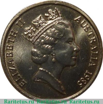 5 центов (cents) 1985 года   Австралия