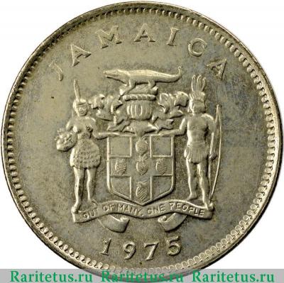 5 центов (cents) 1975 года   Ямайка