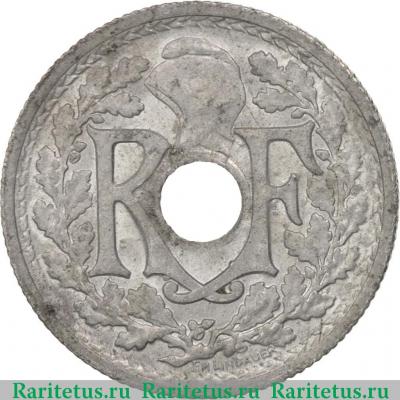 10 сантимов (centimes) 1945 года B  Франция