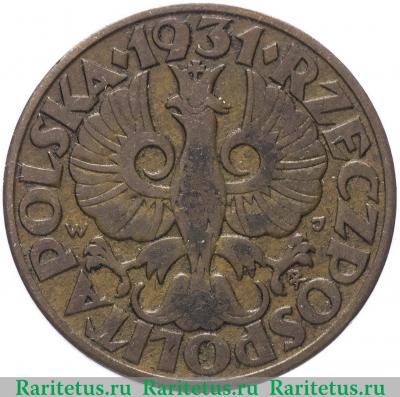 5 грошей (groszy) 1931 года   Польша