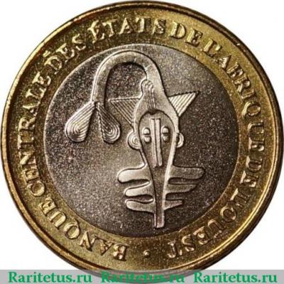 500 франков (francs) 2005 года   Западная Африка (BCEAO)