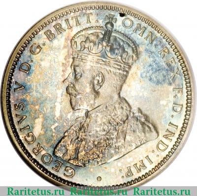 1 шиллинг (shilling) 1913 года   Британская Западная Африка