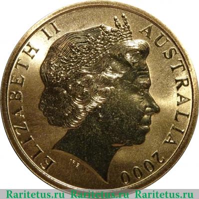 5 долларов (dollars) 2000 года  борьба Австралия