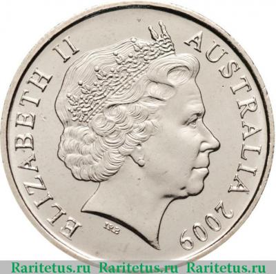 5 центов (cents) 2009 года   Австралия