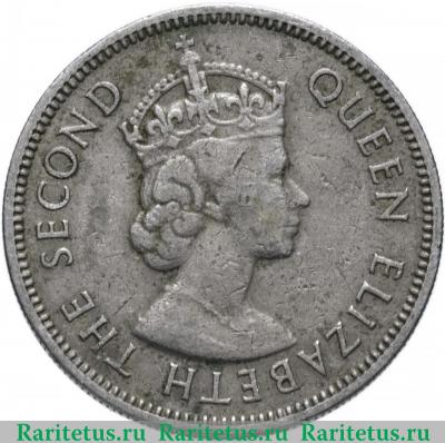 25 центов (cents) 1974 года   Белиз