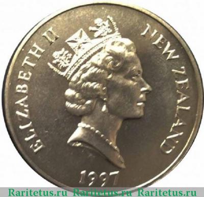 5 долларов (dollars) 1997 года  свадьба Новая Зеландия