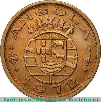 1 эскудо (escudo) 1972 года   Ангола