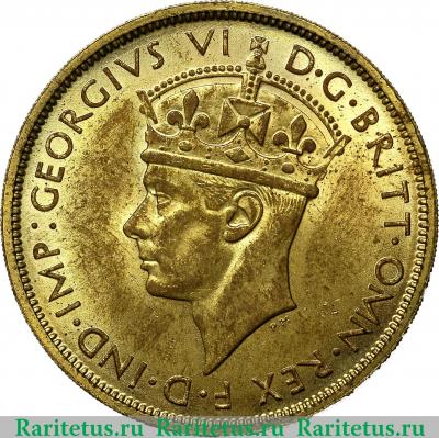 2 шиллинга (shillings) 1938 года Н  Британская Западная Африка