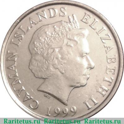 5 центов (cents) 1999 года   Каймановы острова