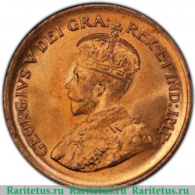 1 цент (cent) 1936 года   Канада