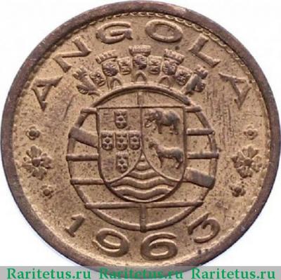 1 эскудо (escudo) 1963 года   Ангола