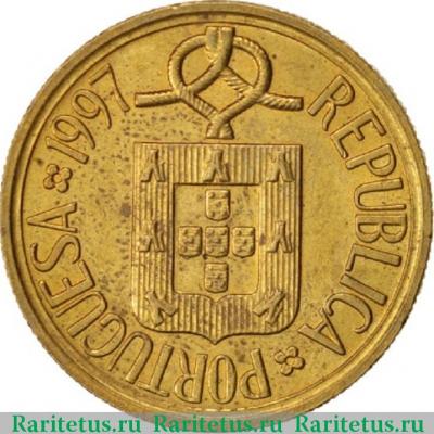 5 эскудо (escudos) 1997 года   Португалия