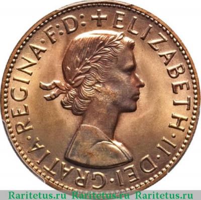 1 пенни (penny) 1960 года   Австралия