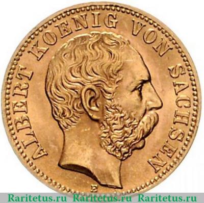 10 марок (mark) 1878 года   Германия (Империя)