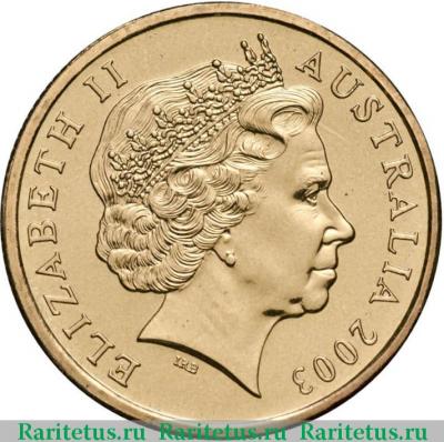 1 доллар (dollar) 2003 года  волонтеры Австралия