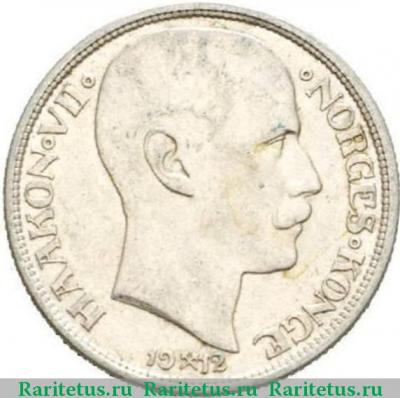 1 крона (crown) 1912 года   Норвегия