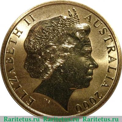 5 долларов (dollars) 2000 года  бокс Австралия