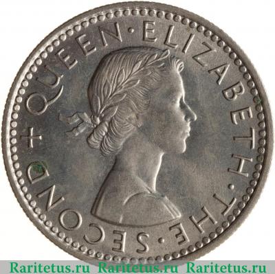 6 пенсов (pence) 1961 года   Новая Зеландия