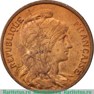 10 сантимов (centimes) 1915 года   Франция