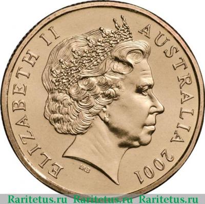 1 доллар (dollar) 2001 года  флот Австралия