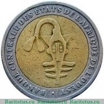 200 франков (francs) 2004 года   Западная Африка (BCEAO)