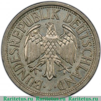 2 марки (deutsche mark) 1951 года J  Германия