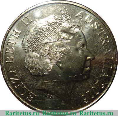 25 центов (cents) 2016 года  мир Австралия