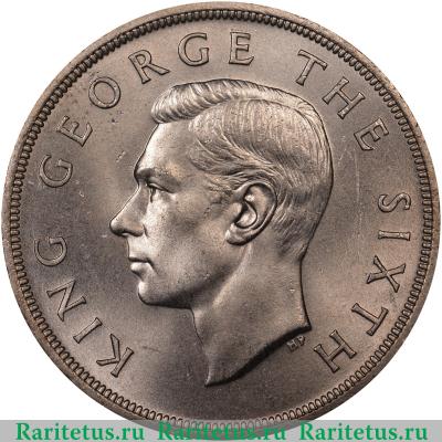 1 крона (crown) 1949 года   Новая Зеландия