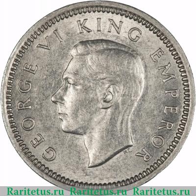 3 пенса (pence) 1940 года   Новая Зеландия