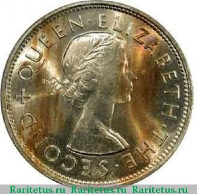 1 крона (crown) 1953 года   Новая Зеландия