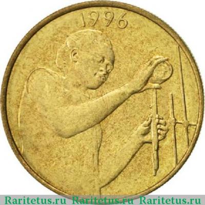 25 франков (francs) 1996 года   Западная Африка (BCEAO)