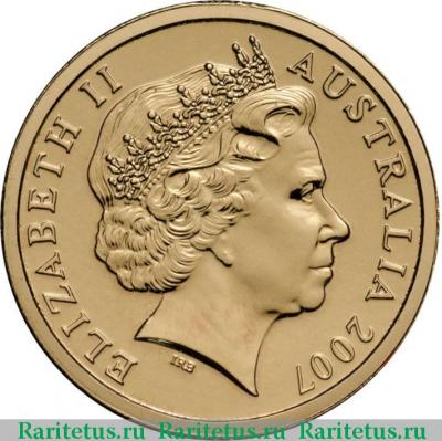 2 доллара (dollars) 2007 года   Австралия