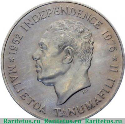 1 тала (tala) 1976 года  всадник Самоа