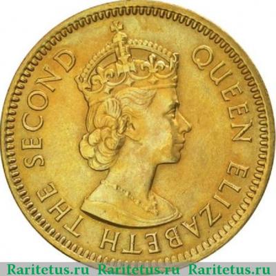 5 центов (cents) 1976 года   Белиз