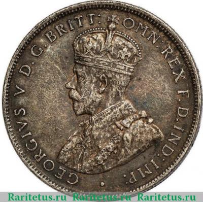 2 шиллинга (florin, shillings) 1918 года   Австралия