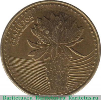 100 песо (pesos) 2015 года   Колумбия