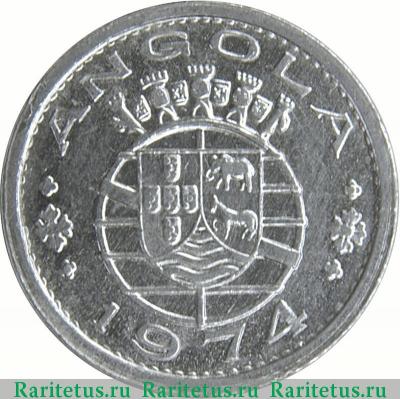 10 сентаво (centavos) 1974 года   Ангола